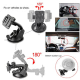 Protable Suction Cup for Action sport Camera for Car Windshield and Window Sucker Mount