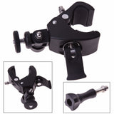 New Accessory Bicycle Motorcycle Handle Bar Camera Mount Holder +Tripod Mount Adapter
